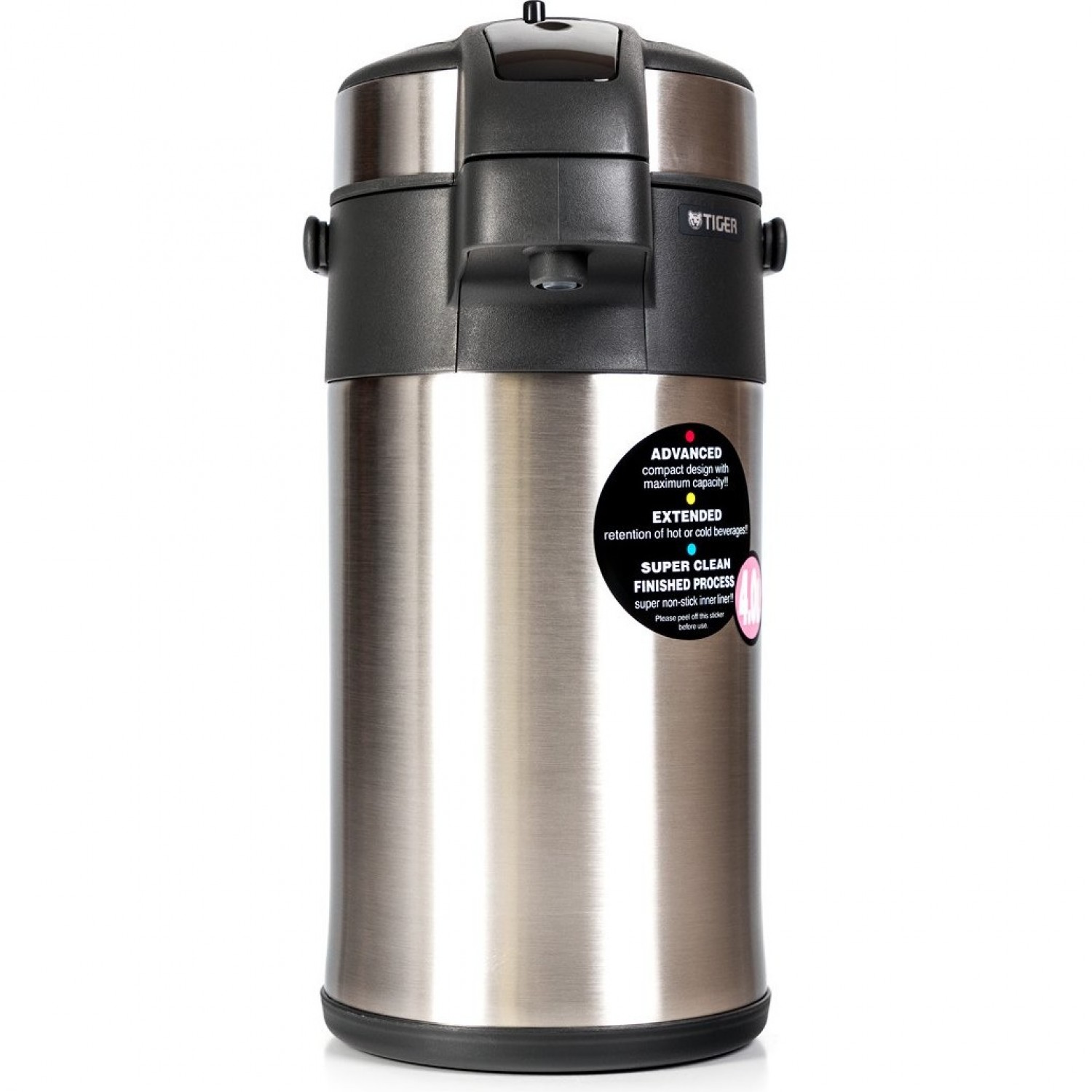Термос с пневмонасосом TIGER MAA-A402 Stainless, 4 л. Купить на ...