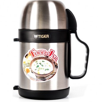 Термос с широким горлом TIGER MCW-P091 Stainless, 0,9 л